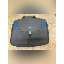 Targus Black and Blue Laptop Briefcase with Padded Handle picture