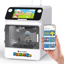SainSmart PrintyGo Mini 3D Printer for Kids, 600mm/s Auto Leveling Printer fo... picture