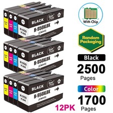 12PK Ink Cartridge for HP 950XL 951XL OfficeJet Pro 8100 8600 8610 8620  picture