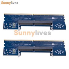 2PCS Laptop DDR4 RAM to Desktop Adapter Card Memory Tester SO-DIMM to PC DDR4 picture