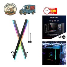 Immersive ARGB Lighting Strip with 24 Addressable LEDs - Modern Gaming Upgrade picture