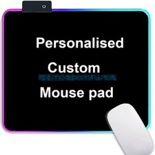 Personalised Custom Picture / logo DIY Unique Mouse Pad Table Play Mat 30*25 CM picture