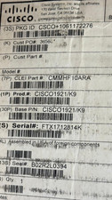 Cisco CISCO1921/K9 Integrated Services Gigabit Network Router OPEN BOX picture