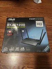 Asus RT-AC1200 Dual Band 2.4Ghz/5Ghz Wi-Fi Router; supports VPN cap; NEW In Box picture