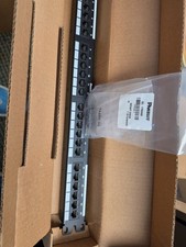 Panduit DP24688TGY Patch Panel, Cat 6, Rack Mt, 24 Port Brand New picture