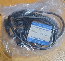 VINTAGE NEW OLD STOCK IBM 8529168 COILED KEYBOARD CABLE BLACK picture