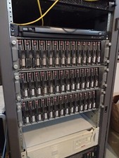 4.7TB 14 x 600Gb HP Storage Works Fibre Channel Disk Shelf picture