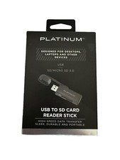Platinum UHS-I USB 3.2 Gen 1 Memory Card Reader for desktop laptop chromebook picture
