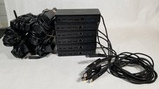 Lot of 6~ DELL D6000 Docking Station w/ 130w power adapters & cords w/ usb b picture
