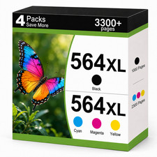 564XL Ink Cartridge for DeskJet 3520 3521 3522 3525 3526 OfficeJet 4620 4622 picture
