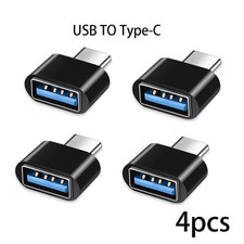1/2/3/4/5/10/20/40 Pack USB-C 3.0 USB A Adapter Converter OTG Type C  US picture