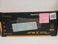 Ducky One X Wireless Full Size Analog Keyboard, Black *FOR PARTS* picture