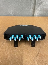 PANDUIT Fiber Ladder Rack Mount Enclosure FLRME w/ X2 Modules FC2XN-12-10B2 picture