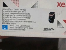 Xerox 006R04694 C410 VersaLink C415 Cyan Toner Cartridge Genuine - Open Box picture