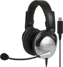Koss Sb45 Usb Headphones Over Ear With Microphone For Pc Communication picture