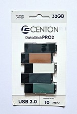 Centon DatastickPRO2 USB 2.0 Centon Datastick PRO2 10 MB/s 32GB -New FIVE PACK picture