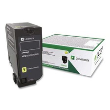 Lexmark 74C1SY0 7000 Page-Yield Return Program Unison Toner - Yellow New picture