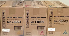 Ricoh MP C8003 Toner Set YMC 842196 842197 842198 842199 Genuine OEM picture