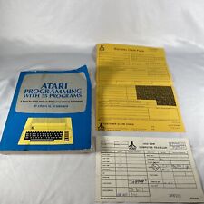 ATARI Programming with 55 Programs | Vintage Book +  Atari Ephemera picture