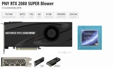 PNY RTX 2080 SUPER Blower 8GB GDDR6 Graphics Card✅3x DP HDMI ✅ picture