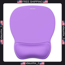 Ergonomic Gel Mouse Pad with Wrist Rest, Non-Slip PU Base, 9.5x8.1 Inches picture