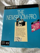 The Newsroom Pro Software for IBM PC DOS 2.0 or Higher, XT, AT, Tandy picture