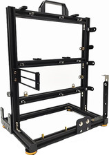 PC Test Bench Open Frame Air Computer Case Rack Bracket, Aluminum Creative Assem picture