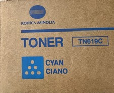 Konica Minolta TN619C Genuine Cyan Toner Cartridge picture