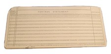 Lot 10 Vintage IBM FORTRAN Computer Data Punch Cards Unused  picture