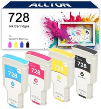 728 728XL Ink Cartridges F9J68A F9K17A F9K16A F9K15A for Design Jet 4 pack 130ml picture