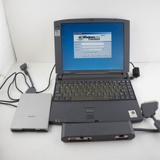 Toshiba Portege 3110CT Laptop Pentium II 300 Win2K Boots, I/O Adapter + Floppy picture