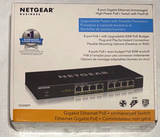 NETGEAR GS308PP Business 8-Port Gigabit PoE+ - Factory Sealed picture