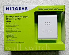 NEW Netgear XE104 85 Mbps Wall‑Plugged Network Ethernet Switch – Powerline picture