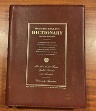 Kate Spade Modern English Dictionary Leather Zip Around Tablet Holder picture