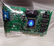 PINE PT - 5968 - B8 V2.0 W09/01 SIS 6326 8MB AGP Graphics Card cleaned and packd picture