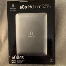 Iomega eGo Helium 500GB Portable External HDD USB 2.0 Silver picture