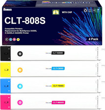 CLT-808S Toner Cartridge for Samsung MultiXpress X4220RX X4250LX X4300LX (4Pack) picture