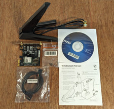 MSI AX916C HERALD-AX INTEL AX200 WI-FI 6 Bluetooth 5.0 (5.1) Adapter Card picture