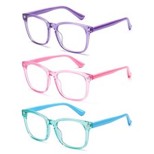 Blue Light Glasses for Kids Anti Glare & UV Filter 3 Pack picture