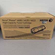 Xerox 106R01535 Black High Yield Original Toner For Phaser 4600 / 4620 / 4622 picture