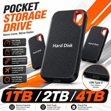 Laptop Mac And PC External Hard Drive 8TB High Speed Capacity Solid State Usb3.2 picture