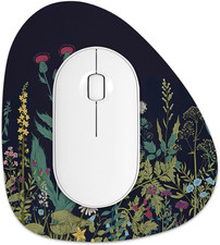Small Mouse Pad 6 X 7 Inch, Irregular Mini Mouse Pad with Non-Slip Rubber Base, picture