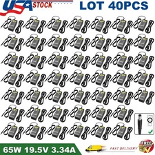 Lot of 40PCS 65W AC Adapter Laptop Charger For Dell 7.4mm Big Tip Large Barrel picture