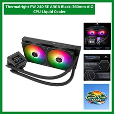 FW 240 SE ARGB Black-360mm AIO CPU Liquid Cooler picture