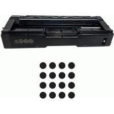 Fujitsu 434060 Black Toner Cartridge Ricoh Tonr C125 P C125 Mf picture