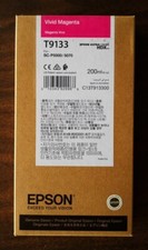 01/2026 Genuine Epson T9133 Vivid Magenta T913300 HDX Ink 200ml SC-P5000/5070 picture