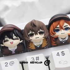Handmade Kawaii Bungo Stray Dog DIY Resin Keycap for Mechanical Keyboard Keycaps picture
