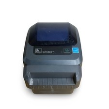 Zebra GX420d Direct Thermal Label Barcode Printer No Power Adapter Untested READ picture