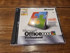 Microsoft Office 2000 Professional  Academic Edition with Product Key. SR-1  picture