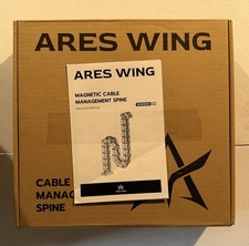 ARES WING NIB Magnetic Cable Management Spine Standing Desk Vertebrae Cord New picture